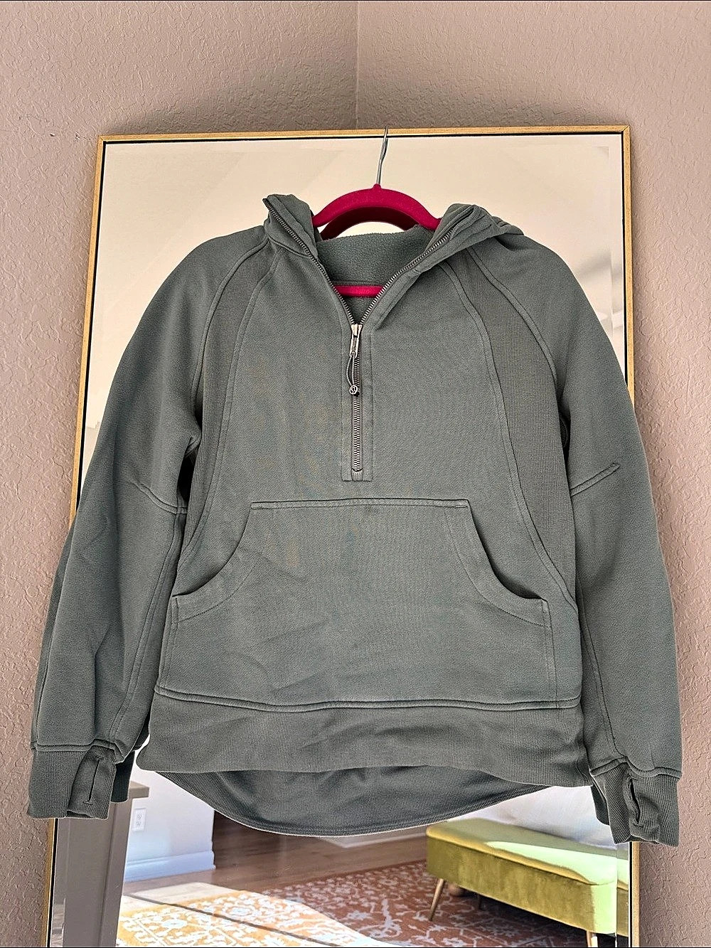 lululemon Scuba Oversized 1/2 Zip Hoodie Size XS/S